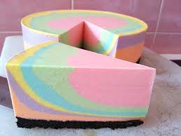 pin by 玉云陈on 蛋糕in 2021 rainbow cheesecake cheesecake desserts
