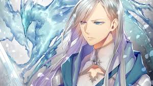 Image Result For Anime Boy With Long White Hair And Blue Eyes Long White Hair White Hair Anime Guy Silver Hair Boy