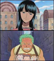 Robin And Zoro I Ll Be Honest This Scene Is What Got Me Semi Shipping Zoro And Robin One Piece Funny Moments One Piece Funny One Piece Manga