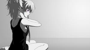 Maybe you would like to learn more about one of these? Wallpaper Illustration Anime Girls Black Hair Darker Than Black Yin Joint Art Girl Arm 1920x1080 Px Computer Wallpaper Black And White Monochrome Photography Human Hair Color Fictional Character Mangaka Product Design