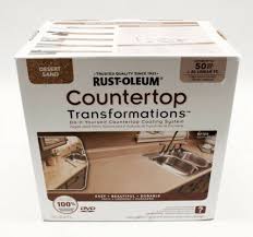 Complete kit of all items needed to transform countertops along w/dvd instructions & pamphlet. Buy Rustoleum Countertop Transformations Kit Countertop Coating System Desert Sand Online In Uae 123750954743