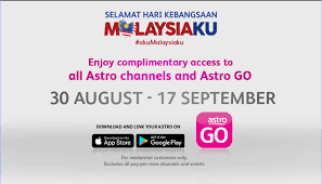 Gambar rasmi logo dan tema hari kemerdekaan atau kebangsaan malaysia tahun 2021. Astro Goes Free For All Through Merdeka And Malaysia Day Celebrations