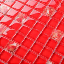 Hand crafted tiles in a wide range of styles and colours to suit all tastes. Decorgenius Rose Glass Red Bathroom Tile Pink Home Decor Kitchen Tiles Made Of Mosaic Tile