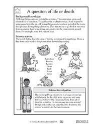 Free preschool and kindergarten worksheets. Science Worksheets Word Lists And Activities Greatschools