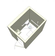 How various requirements are met, including fixture clearances, turning space, and door maneuvering clearance will determine the minimum dimensions of the room. 1itcekvnrzpjrm