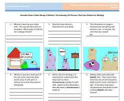 Mitosis Handout Made By The Amoeba Sisters Click To Visit Website And Scroll Down To Download The Pdf Biology Notes Handouts Cell Processes