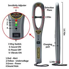 It is advised that the detectors can also be set to zero in on certain metals and be less reactive to others. Amazon Com Dostyle Hand Held Metal Detectors Portable Light Weight Security Scanner Wand Wit Underwater Metal Detector Metal Detector Reviews Metal Detector