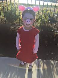 Set the table for a peppa pig birthday party with our peppa pig table decorating kit! Halloween Peppa Pig Costume Diy Easy Cheap Cute Pig Costume Diy Peppa Pig Costume Halloween Costumes For Kids