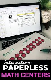 4th Grade Digital Math Centers Google Slides For Google Drive Free Sample Math Centers Math Blended Learning
