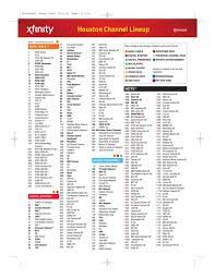 Houston Channel Lineup
