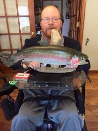 Open mouth, open gill, and complete inner mouth detail is standard. Accessible Hunter Rainbow Trout Mount