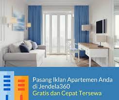 Iklankan rumah, apartemen, ruko, kios, condomonium, tanah, gudang, office tower, tempat kos, dan berbagai properti anda secara gratis tanpa biaya cs@idproperti.com 081908778333 Pasang Iklan Apartemen Anda Di Jendela360 Dengan Mudah Dan Cepat
