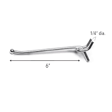 Tensile strength 1136 (mpa) material: 8 Inch 50 Pack Presa 409 50 Heavy Duty Metal Peg Board Shelving Hooks Building Supplies Tools Home Improvement Urbytus Com