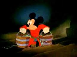 The sorcerer's apprentice is the third and most famous segment in disney's feature film, fantasia, and the only returning segment in its sequel, fantasia 2000. Fantasia 1940 The Sorcerer S Apprentice Walt Disney Cartoon Movie Youtube
