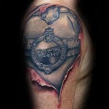 Explore ink ideas suited for the battlefields. 50 Police Tattoo Ideas Best Designs Canadian Tattoos