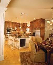 open kitchen and dining room floor plans