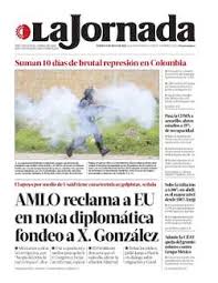 Todos los días la jornada toda la prensa de hoy kiosko.net. La Jornada En Internet Sabado 8 De Mayo De 2021