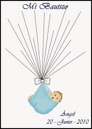 Tarjetitas y pegatinas de bautizo. Miriam L M Cuadros De Huellas Personalizados Baby Diy Recuerdos De Bautizo Arbol Huellas