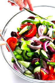 This Authentic Greek Salad Recipe Is Made Simply With Tomato Cucumber Green Pepper Red Onion O Greek Salad Recipes Greek Salad Greek Salad Recipe Authentic