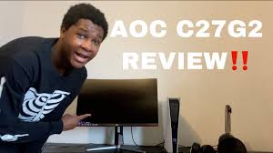 The 'c27g2u' variant seems to be an. Aoc 27 C27g2 165hz 1ms Curved Gaming Monitor Review Youtube