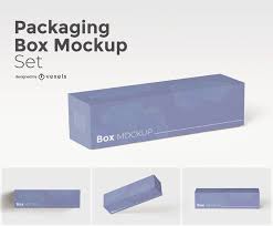 Large Box Mockup Set Ad Box Mockup Set Large In 2020 Box Mockup Mockup Packaging Box Mockup