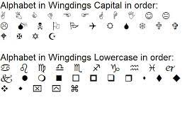 Click on the image below to see the complete wingdings symbols chart:. Wingdings Alphabet By Umiandinsanity On Deviantart