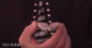 This crowded the rest of his teeth and resulted in his front teeth being pushed forward. Rami Malek Reveals On Ellen Why He Cast His Freddie Mercury Fake Buck Teeth In Gold The Jeweler Blog