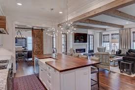 The farmhouse kitchen is a organic cafe and juice bar serving healthy food and drink options for breakfast and lunch. Friendly Farmhouse Kitchen In Charlotte North Carolina Hgtv S Modern Farmhouse Kitchens Kitchen Island With Sink And Dishwasher Butcher Block Island Kitchen