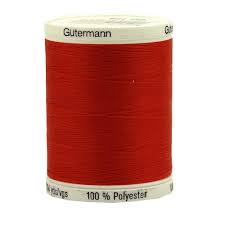 Gutermann Sew All Polyester Thread 1000m Colour 156 Red