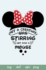 Not A Creature Was Stirring Not Even A Mouse Svg Not A Creature Was Stirring Svg Digital Silhouette And Cricut Etsy In 2020 Etsy Etsy Christmas Etsy Finds
