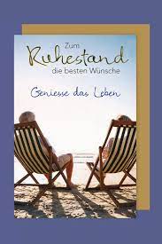 Weitere ideen zu bilder zum ausdrucken, ausdrucken, bilder. Ruhestand Karte Grusskarte Pensionierung Rente Liegestuhle 16x11cm Plus 3 Sticker Avancarte