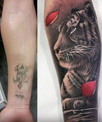55 Incredible Cover Up Tattoos Before And After Cuded Cover Up Tattoos Before And After Pattern Tattoo Up Tattoos