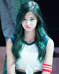 Twice Couples Green Hair Beauty Girl Asian Beauty