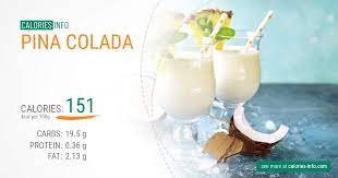 Pina Colada Calories In 100g Or Ounce 3 Things To Know