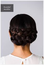 5 simple hairstyles for moms. Pretty Simple Braided Chignon Camille Styles