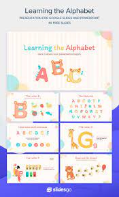 Online predesigned a to z alphabets education powerpoint templates and powerpoint backgrounds 0611. Teach The Alphabet Using This Cute Presentation Available As Google Slide Cute Powerpoint Templates Powerpoint Presentation Design Powerpoint Design Templates
