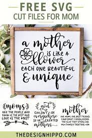 Download 4 Free Mom Svg Cut Files For Mother S Day