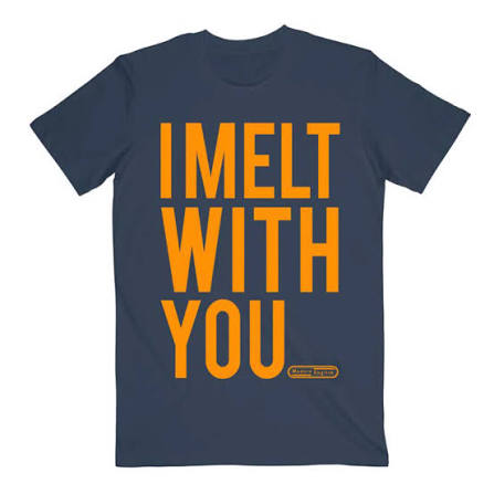 Modern English - I Melt With You Tee (Navy) - Bandwear