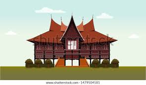 7 fakta unik dan menarik rumah gadang. Rumah Gadang Clipart Nasi