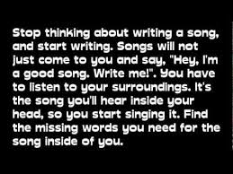 There are undoubtedly many ways by which you, the songwriter, can start generating new ideas for those lyrics or melodies. How To Create A Catchy Chorus When Writing A Song Our Pastimes