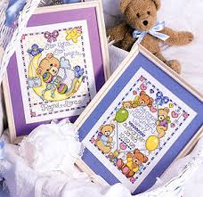 Cross stitch patterns baby pdf, counted easy modern cute cross stitch patern design, simple cross stitch chart for beginners. Birth Record Announcement Counted Cross Stitch Kits And Patterns