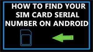 If you can't find your sim number by following the steps below, click here to download an app for finding your sim number (often called an iccid), or click here to find your sim. How To Find Your Sim Card Serial Number On Android Youtube