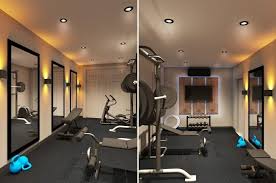 Best home gym design ideas people concerned with bodybuilding prefer having the entire infrastructure of the gyms in the comfort of their homes. Top 10 Home Gym Design Ideas Tips To Amp Up Your Workout Decorilla