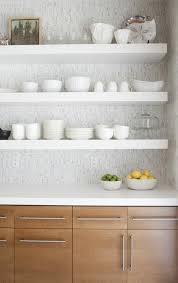 See more ideas about floating shelves kitchen, floating shelves, shelves. Floating Shelves Contemporary Kitchen Beautiful Kitchen Cabinets Kitchen Inspirations