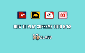 Tickets can be purchased in malaysia. Learn How To Play Supreme Toto 6 58 Dbola88