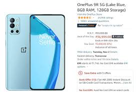 Deal: Get OnePlus 9R 5G for ₹36999 ...