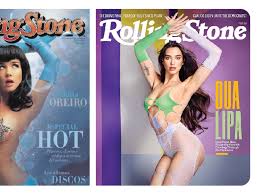 Now, dua lipa is cementing her status in the music industry as pop's new power source with a coveted appearance on the cover of us music bible rolling stone magazine, looking sensational in a revealing mesh outfit. Controversy For The Cover Of A Magazine Did Dua Lipa Copy The Uruguayan Singer Natalia Oreiro Identical Onlystars Celebrities