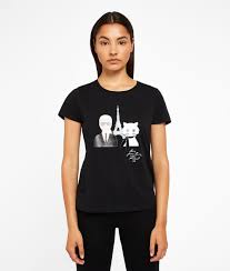 Shop for karl lagerfeld paris in premium brands. Karl Choupette In Paris Tee Karl Lagerfeld Collections By Karl Lagerfeld Karl Com