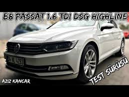 Passat 1 6 Tdi 120ps Dsg Highline Test Surusu Youtube