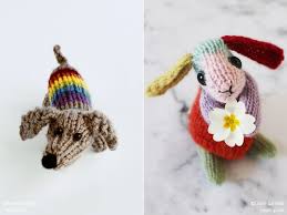 Sausage dog draught excluder free knitting pattern. Charming Rainbow Animals With Free Knitting Patterns